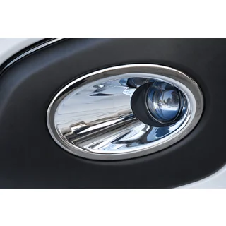 Mistlampomlijsting met uitsparing (set van 2, kunststof) Nissan Qashqai 2010–2014 foto 3