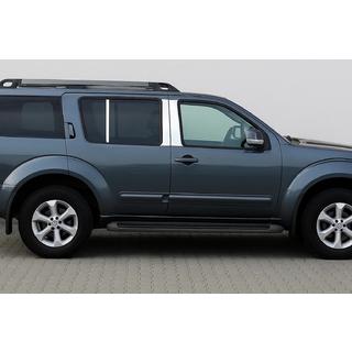 RVS deurstijl sierlijsten (6-delig) Nissan Pathfinder R51 2005–2014 foto 1