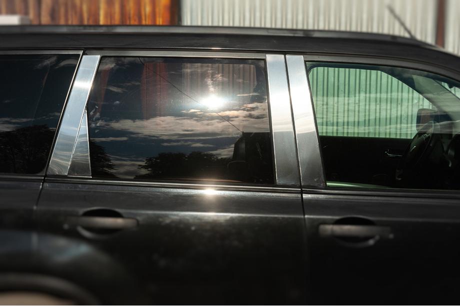 Nissan X-trail T31 2007–2014 Deurstijl sierlijsten (8-delig, RVS) Foto 1