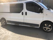 Nissan Primastar 2002–2014 RVS sidebars (2 stuks) 60 mm, korte wielbasis foto 4