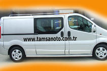 Nissan Primastar 2002–2014 RVS sidebars (2 stuks) 60 mm, korte wielbasis foto 5