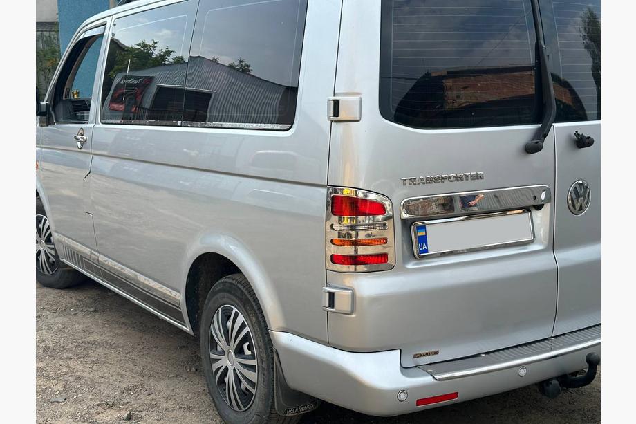 Volkswagen T5 Multivan 2003–2010 Achterlicht sierlijsten (2 st., RVS) 1 deur, OmsaLine - Italiaans roestvrij staal Foto 4