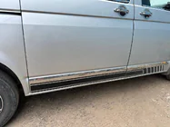 Volkswagen T5 Multivan 2003–2010 Deurstrips (RVS, chroom) foto 18