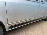 Volkswagen T5 Multivan 2003–2010 Deurstrips (RVS, chroom) foto 17