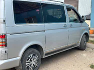 Volkswagen T5 Multivan 2003–2010 Deurstrips (RVS, chroom) foto 15