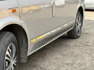 Volkswagen T5 Multivan 2003–2010 Deurstrips (RVS, chroom) foto 12