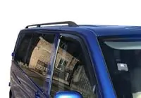 Volkswagen T5 Caravelle 2004–2010 Zwarte dakrails foto 1