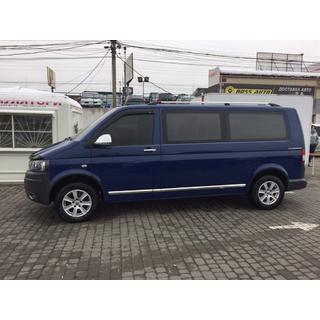 Deurstrips (RVS, chroom) Volkswagen T5 Caravelle 2004–2010 foto 3