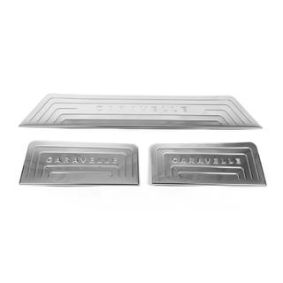 RVS instaplijsten voor binnenzijde (Omsa) Volkswagen T5 Caravelle 2004–2010 foto 2