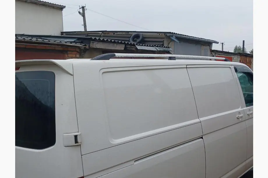 Volkswagen T5 Caravelle 2004–2010 Chromen dakrails Foto 5