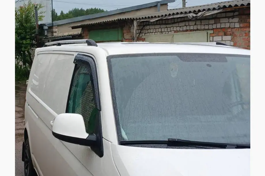 Volkswagen T5 Caravelle 2004–2010 Chromen dakrails Foto 4