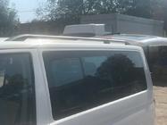 Volkswagen T5 Caravelle 2004–2010 Zwarte dakrails Korte wielbasis, metalen voeten foto 9