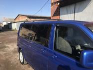 Volkswagen T5 Caravelle 2004–2010 Zwarte dakrails Korte wielbasis, metalen voeten foto 4
