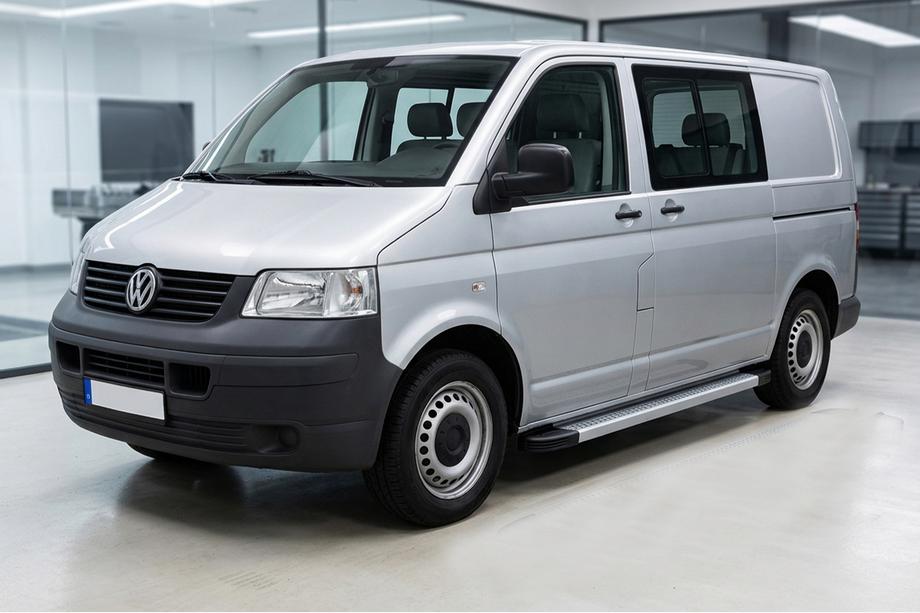 Volkswagen T5 Caravelle 2004–2010 Zijtreden Maya V2 (set van 2, aluminium) Korte wielbasis Image