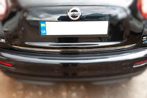 Nissan Juke 2010–2019 RVS kofferbakrand OmsaLine - Italiaans roestvrij staal foto 3