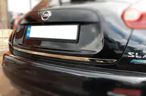 Nissan Juke 2010–2019 RVS kofferbakrand foto 1