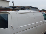 Volkswagen T5 2010–2015 Chromen dakrails Lange wielbasis, kunststof voetsteunen foto 4