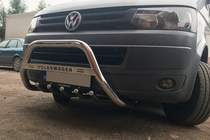 Volkswagen T5 2010–2015 Bullbar WT003 (RVS) 60 mm, met opschrift foto 6