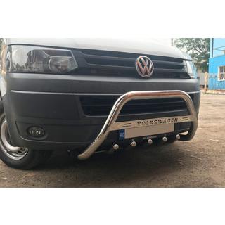 Bullbar WT003 (RVS) Volkswagen T5 2010–2015 foto 1