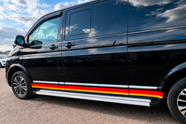 Volkswagen T5 2010–2015 Zijtreden Maya V2 (set van 2, aluminium) Lange wielbasis foto 5