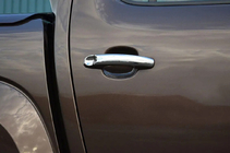 Volkswagen Amarok 2010–2022 Deurgreep covers (set 4 stuks, RVS) Carmos - Turks staal foto 3