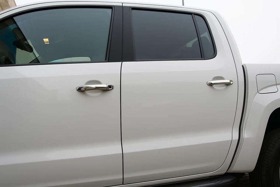 Volkswagen Amarok 2010–2022 Deurgreep covers (set 4 stuks, RVS) Carmos - Turks staal Image