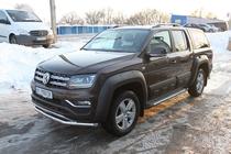 Volkswagen Amarok 2010–2022 Voorbeschermbeugel ST017 (RVS) 70 x 48 mm foto 6