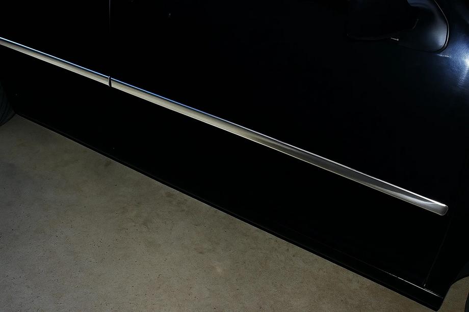 Volkswagen Golf 4 1997–2006 Deurstrip (set van 4, RVS) Image