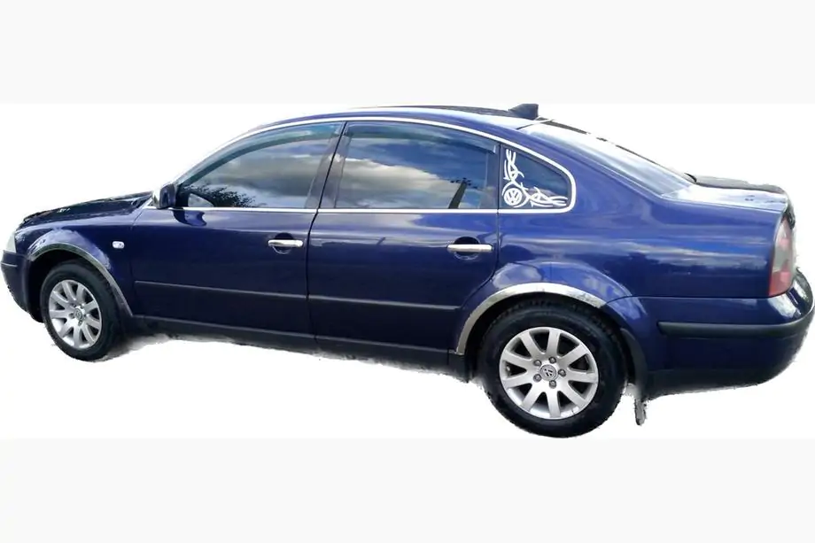 Volkswagen Passat B5 1997–2005 RVS deurgreep covers (4 stuks) Foto 2