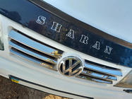 Volkswagen Sharan 1995–2010 RVS grillelijsten Bouwjaar 1995-2000, 6 strips foto 1