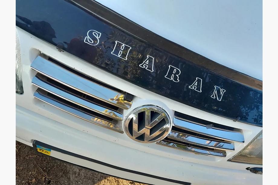 Volkswagen Sharan 1995–2010 RVS grillelijsten Bouwjaar 1995-2000, 6 strips Image