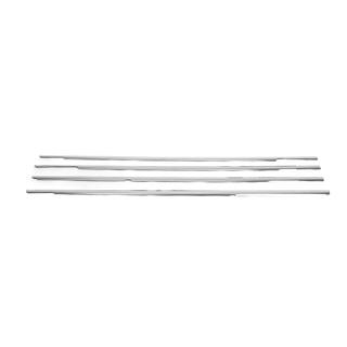 Raamomlijsting (4 stuks, RVS) foto 2