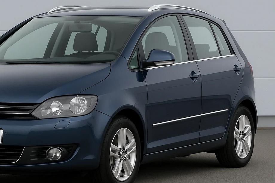 Volkswagen Golf Plus 2004–2014 Raamomlijsting (4 stuks, RVS) Foto 1