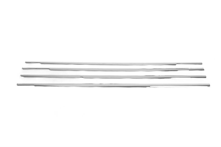 Volkswagen Golf Plus 2004–2014 Raamomlijsting (4 stuks, RVS) Foto 2