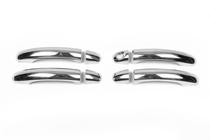 Volkswagen Touareg 2002–2010 Deurgreep covers (set 4 stuks, RVS) Zonder chip, OmsaLine - Italiaans roestvrij staal foto 6
