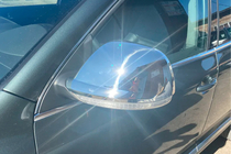 Volkswagen Touareg 2002–2010 Spiegelkappen 2007-2010 (2 stuks, RVS) Carmos - Turks staal foto 4