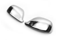 Volkswagen Touareg 2002–2010 Spiegelkappen 2007-2010 (2 stuks, RVS) Carmos - Turks staal foto 2
