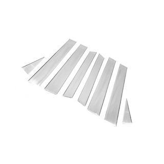 Raamstijl sierlijsten (8 stuks, RVS) Volkswagen Touareg 2010–2018 foto 3