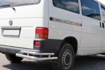 Volkswagen T4 Transporter 1990–2003 Dubbele achterhoekstukken AK003-Double (2 st., RVS) foto 4