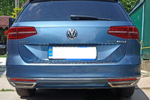Volkswagen Passat B8 2015–2023 Sierstukken uitlaatimitatie SD/SW (2015-2018, 2 stuks, RVS) Carmos - Turks staal foto 8