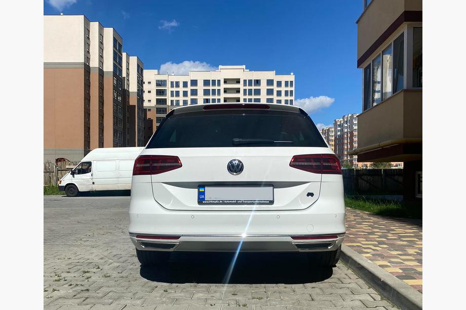 Volkswagen Passat B8 2015–2023 Sierstukken uitlaatimitatie SD/SW (2015-2018, 2 stuks, RVS) S-Design - Italiaans roestvrij staal Foto 3