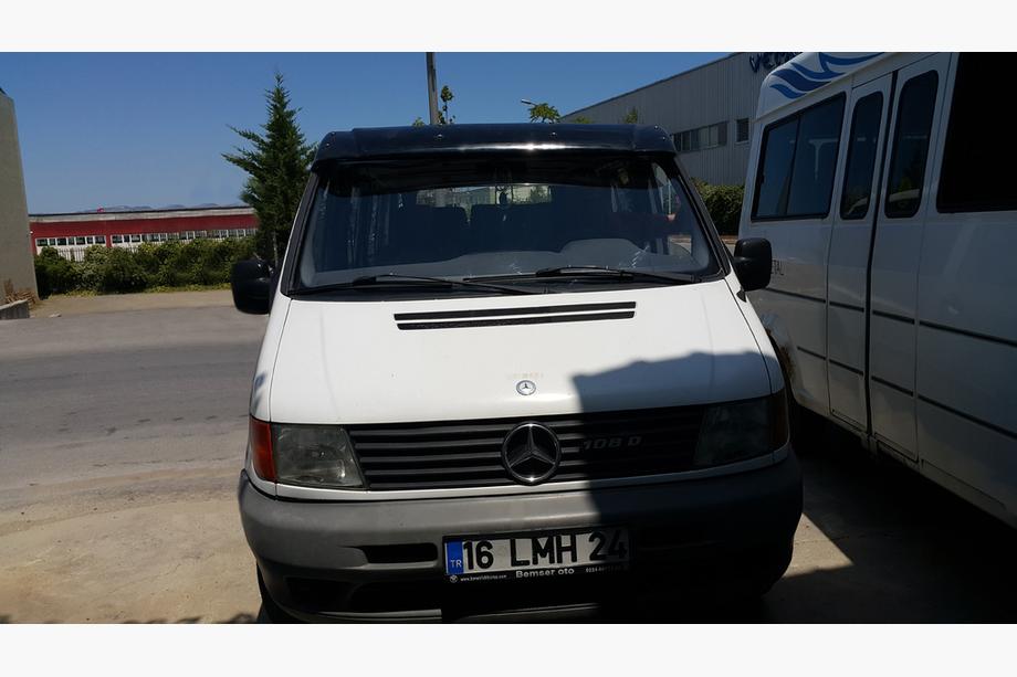 Mercedes Vito W638 1996–2003 Voorruitvizier (zwart hoogglans, 5 mm) Foto 5