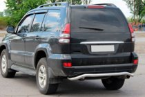 Toyota Land Cruiser Prado 120 2002–2009 Achterbeschermbeugel AK008 foto 5