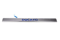 Fiat Ducato 2006–2025 LED strip boven kenteken (RVS) foto 2