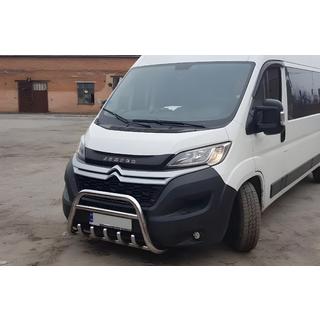 Voorste bullbar WT003 (RVS) Peugeot Boxer 2006–2025 foto 4