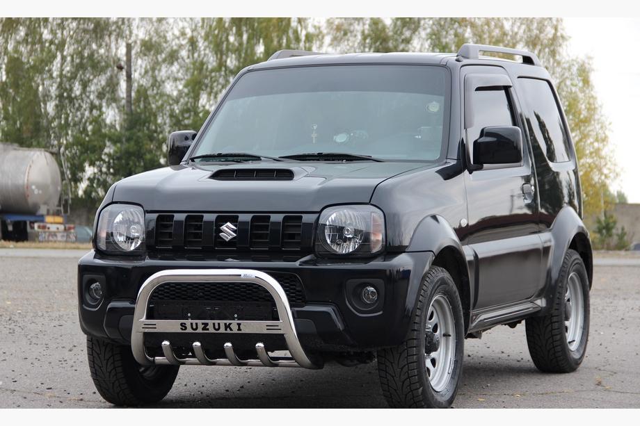 Suzuki Jimny 1998–2018 Bullbar QT006 (RVS) Foto 3