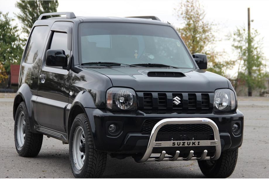 Suzuki Jimny 1998–2018 Bullbar QT006 (RVS) Foto 4