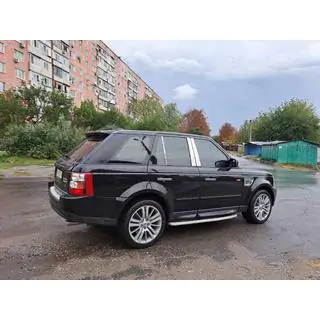 RVS sierlijsten voor deurstijlen Range Rover Sport 2005–2013 foto 1