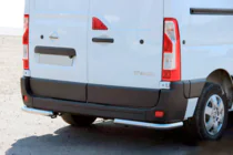 Renault Master 2011–2023 Achterhoeken AK003 (2 st., RVS) foto 1