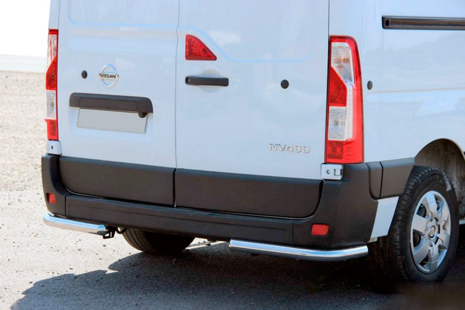 Opel Movano 2010–2021 Achterhoeken AK003 (2 st., RVS) Image